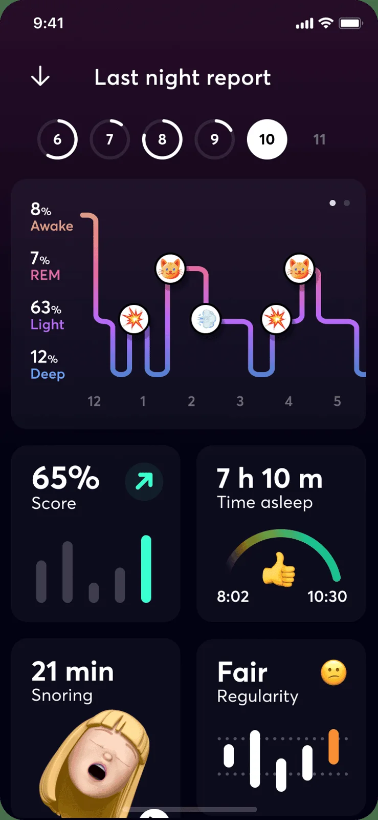 BetterSleep — screen 3